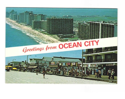Ocean city downtown - md,,